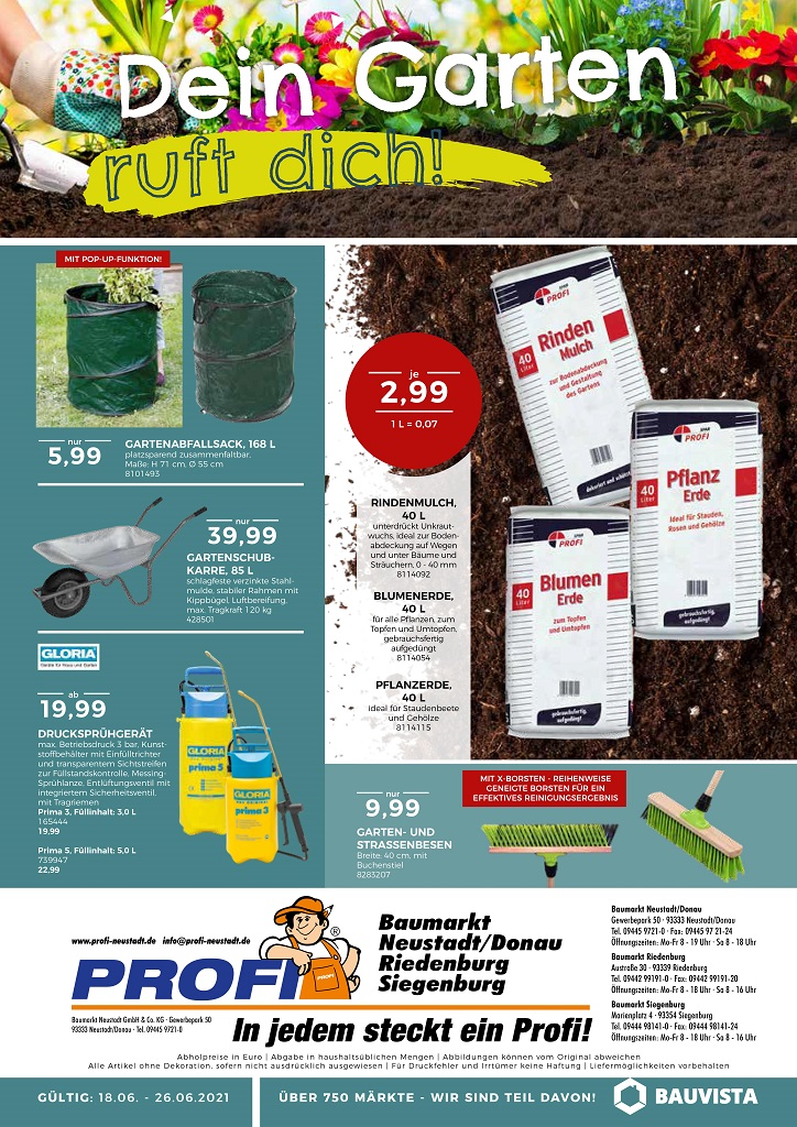 PROFI Baumarkt Über Uns